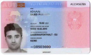 aufenthaltserlaubnis für Österreich