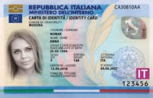 carta d'identitÀ italiana